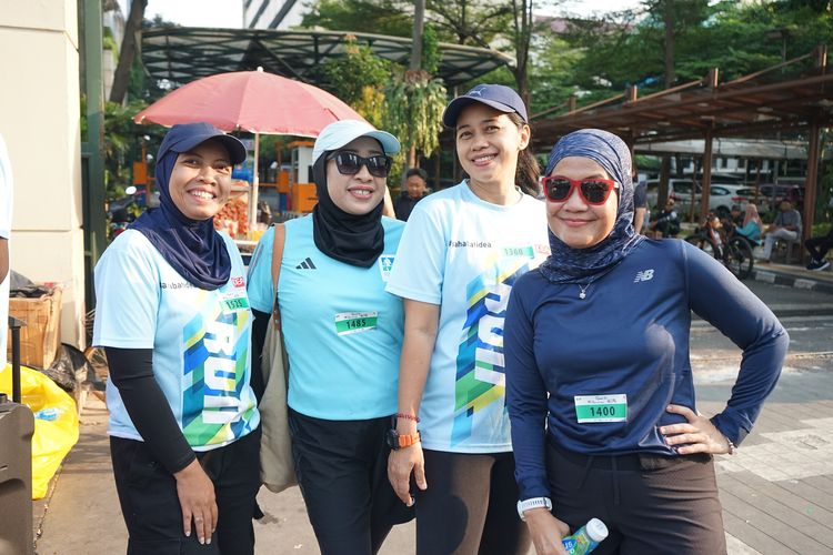 Race photo from Lari Bareng Yuk!