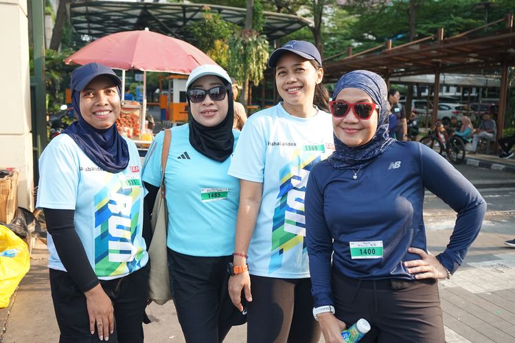 Race photo from Lari Bareng Yuk!