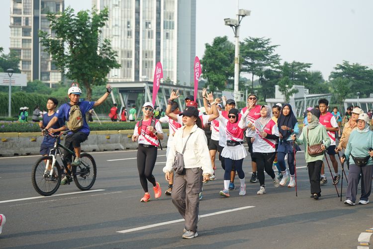 Race photo from Smartfren Run 2024 Vibes