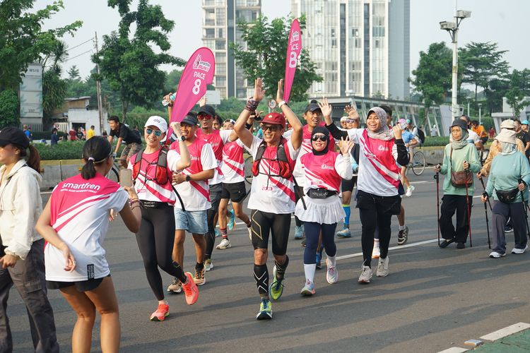 Race photo from Smartfren Run 2024 Vibes