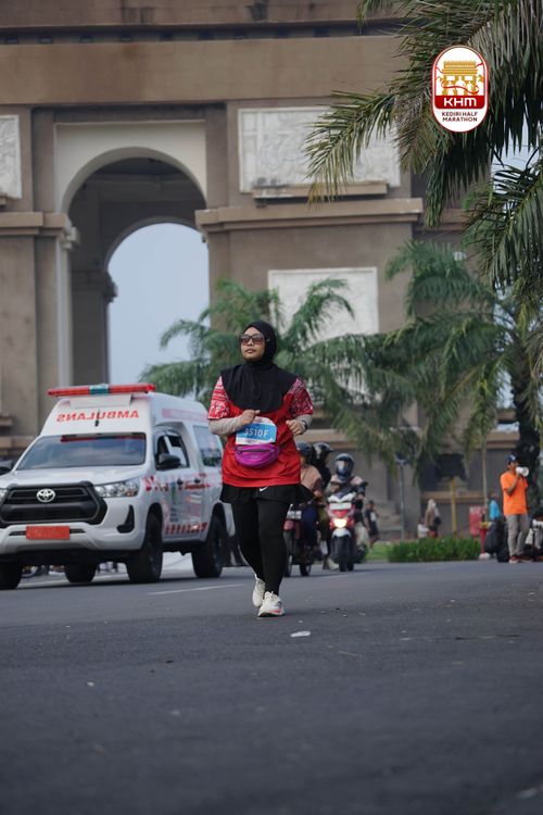 Race photo from Kediri Half Marathon 2025