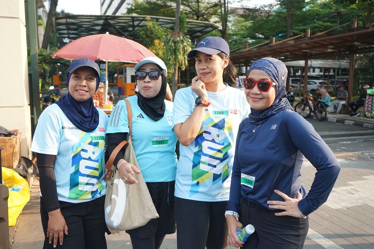 Race photo from Lari Bareng Yuk!