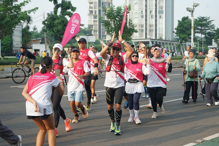 Race photo from Smartfren Run 2024 Vibes