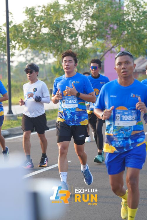 Race photo from ISOPLUS RUN 2025 - JAKARTA