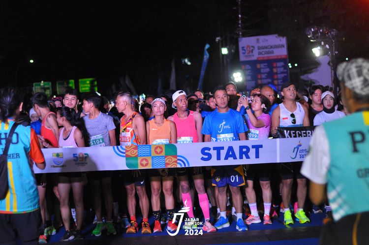 Race photo from Jabar Run 10K 2024