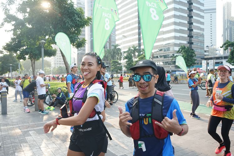 Race photo from Lari Bareng Yuk!