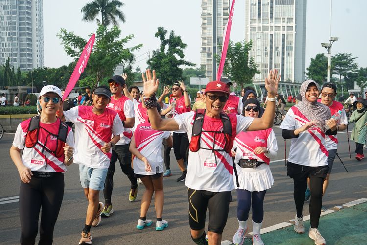 Race photo from Smartfren Run 2024 Vibes