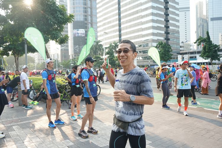 Race photo from Lari Bareng Yuk!