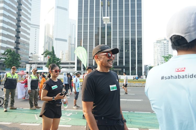 Race photo from Lari Bareng Yuk!