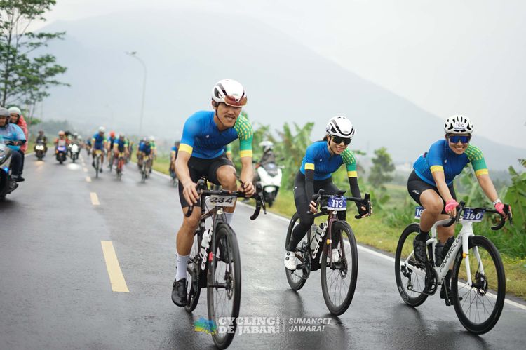 Race photo from Cycling de Jabar 2024