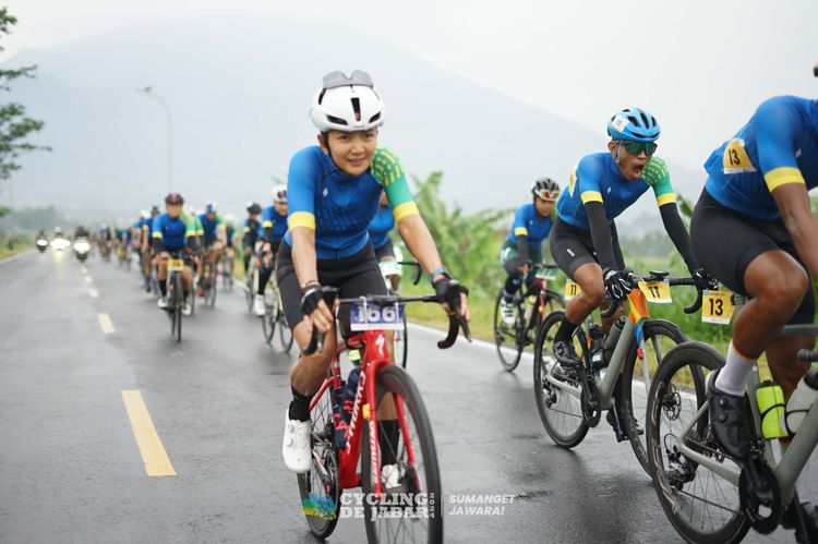 Race photo from Cycling de Jabar 2024