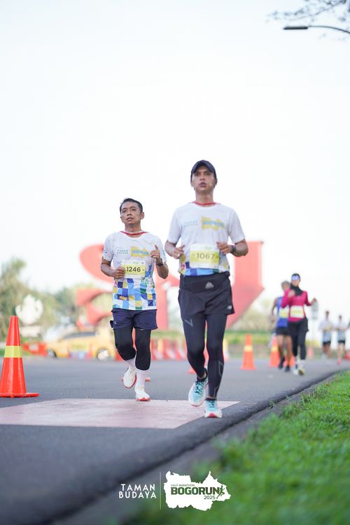 Race photo from Taman Budaya x BOGORUN 2025