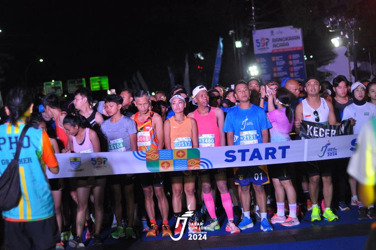 Race photo from Jabar Run 10K 2024