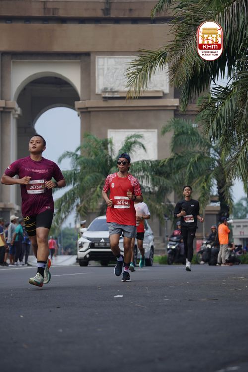 Race photo from Kediri Half Marathon 2025