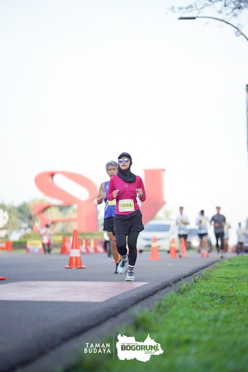 Race photo from Taman Budaya x BOGORUN 2025