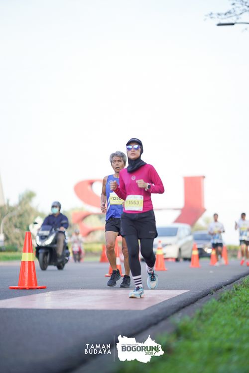 Race photo from Taman Budaya x BOGORUN 2025