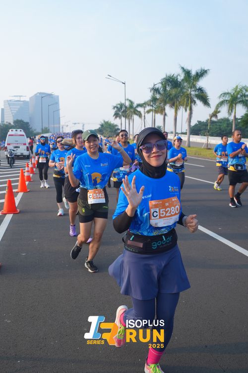 Race photo from ISOPLUS RUN 2025 - JAKARTA