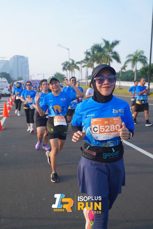 Race photo from ISOPLUS RUN 2025 - JAKARTA