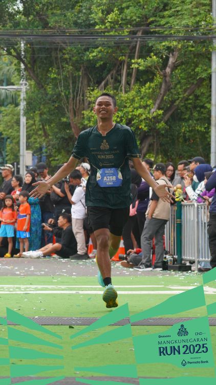 Race photo from Mangkunegaran Run 2025