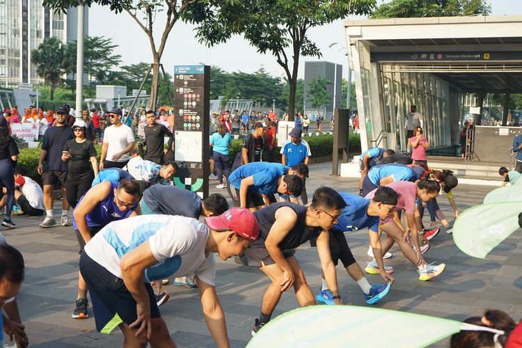Race photo from Lari Bareng Yuk!