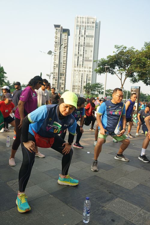 Race photo from Lari Bareng Yuk!