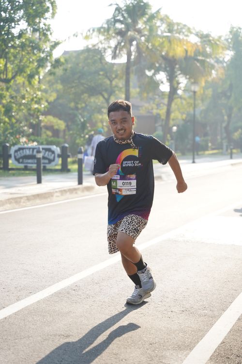 Race photo from WIPRO RUN 2025 - Vitalis Unza 20th Anniversary