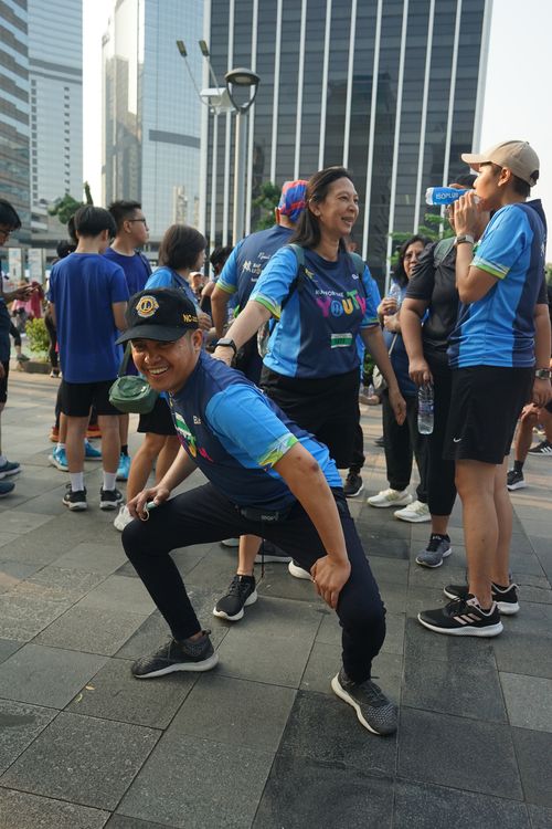 Race photo from Lari Bareng Yuk!