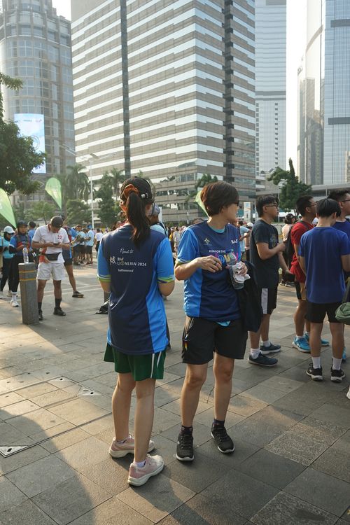 Race photo from Lari Bareng Yuk!
