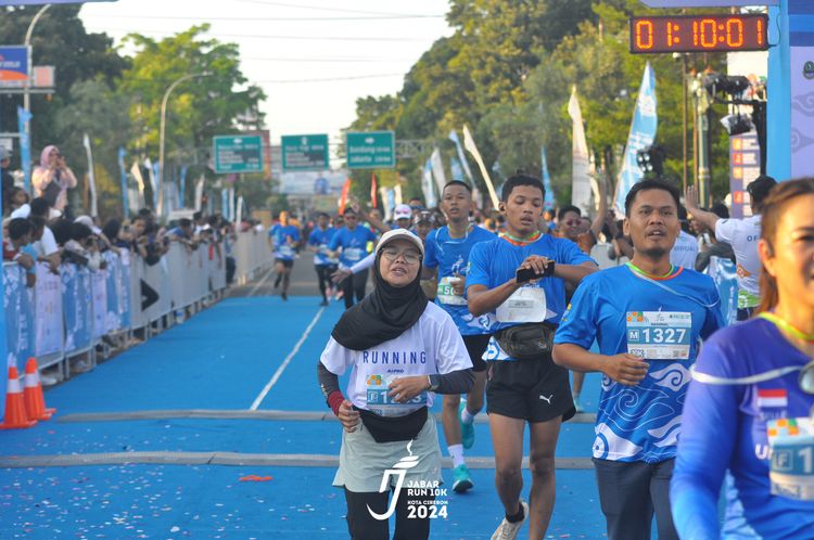 Race photo from Jabar Run 10K 2024