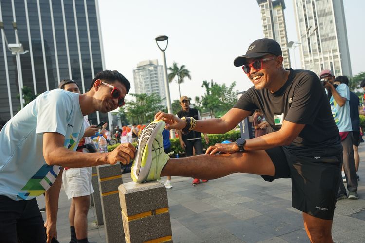 Race photo from Lari Bareng Yuk!