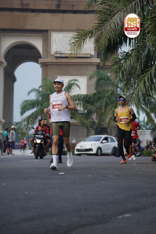 Race photo from Kediri Half Marathon 2025