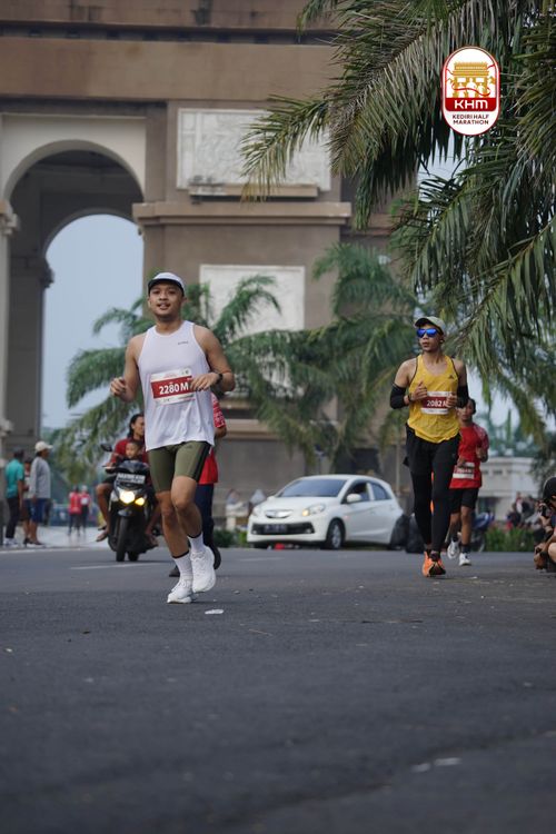 Race photo from Kediri Half Marathon 2025