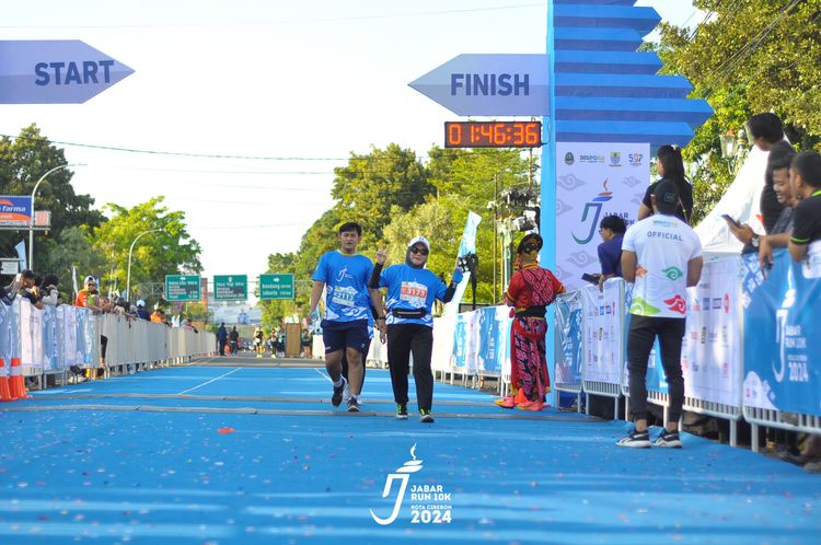 Race photo from Jabar Run 10K 2024
