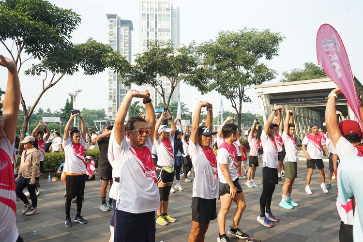 Race photo from Smartfren Run 2024 Vibes