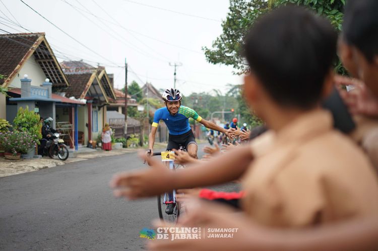 Race photo from Cycling de Jabar 2024