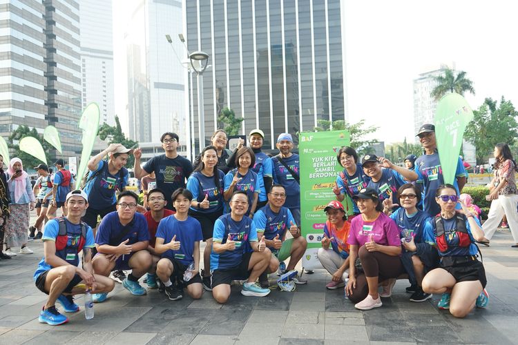 Race photo from Lari Bareng Yuk!