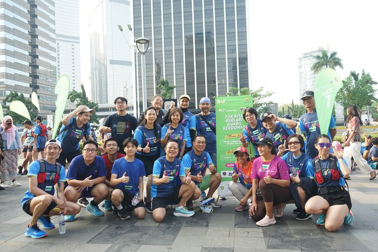 Race photo from Lari Bareng Yuk!