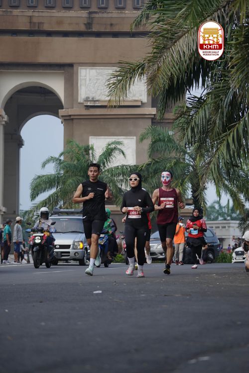 Race photo from Kediri Half Marathon 2025
