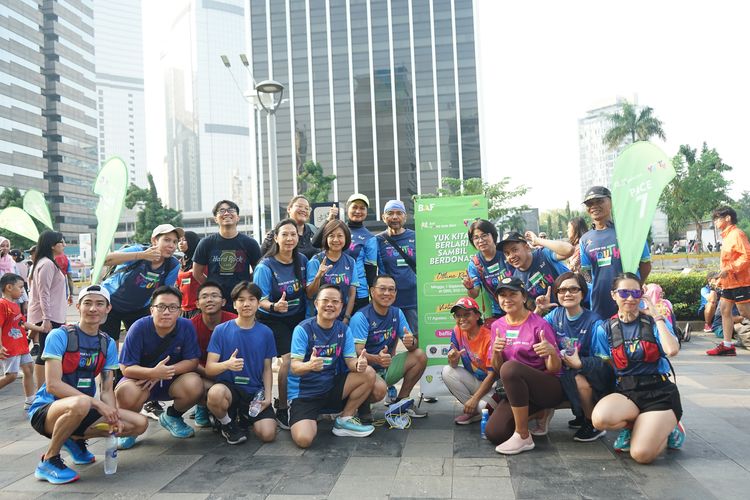 Race photo from Lari Bareng Yuk!