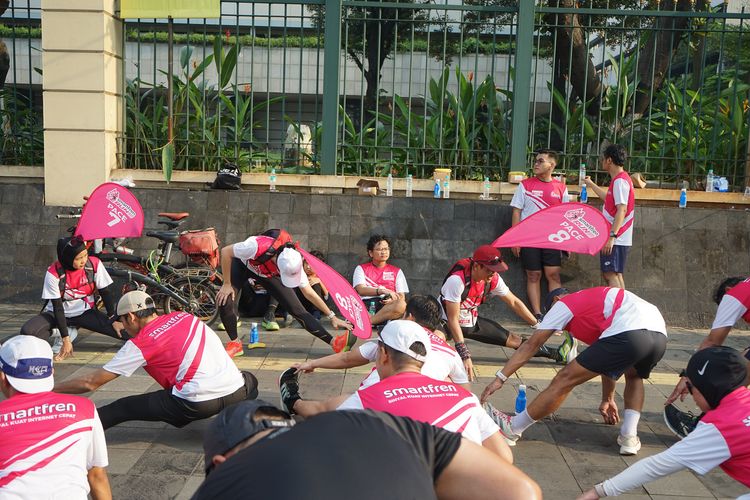 Race photo from Smartfren Run 2024 Vibes