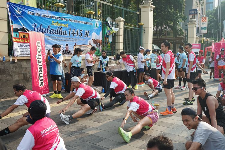 Race photo from Smartfren Run 2024 Vibes