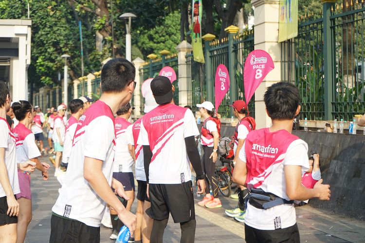 Race photo from Smartfren Run 2024 Vibes