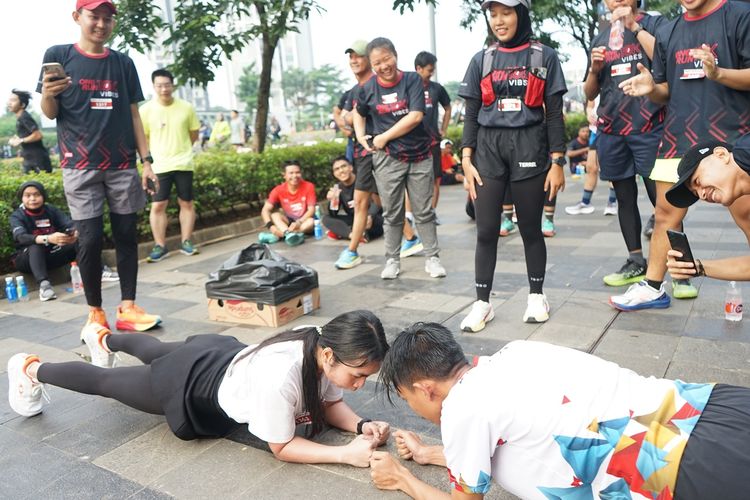 Race photo from One Run 10K Vibes 2024