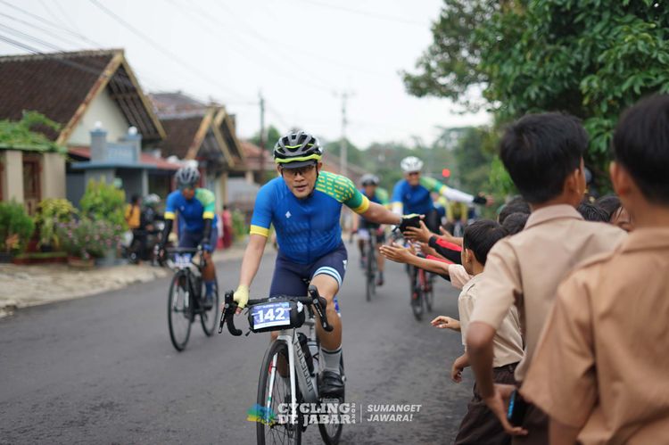 Race photo from Cycling de Jabar 2024