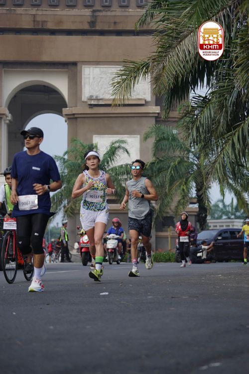 Race photo from Kediri Half Marathon 2025