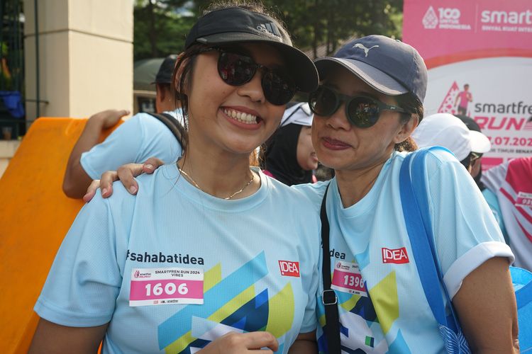 Race photo from Smartfren Run 2024 Vibes