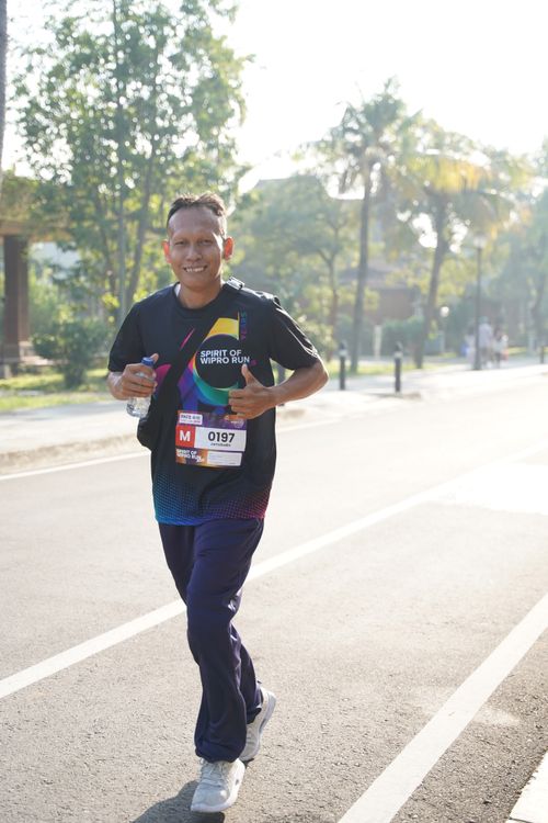 Race photo from WIPRO RUN 2025 - Vitalis Unza 20th Anniversary