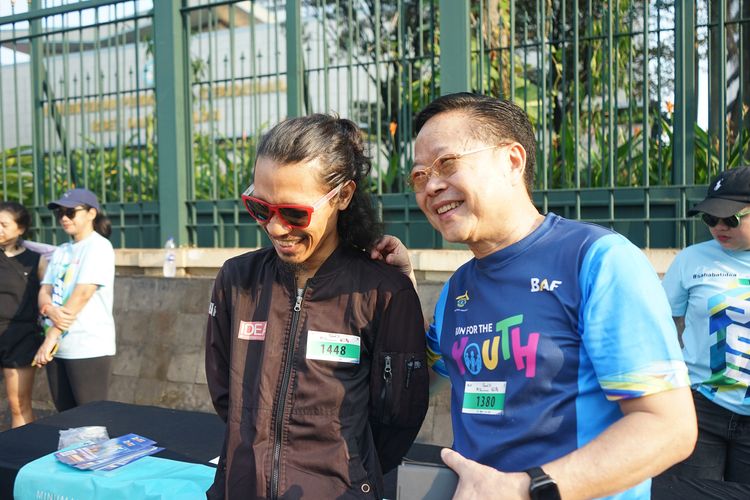 Race photo from Lari Bareng Yuk!