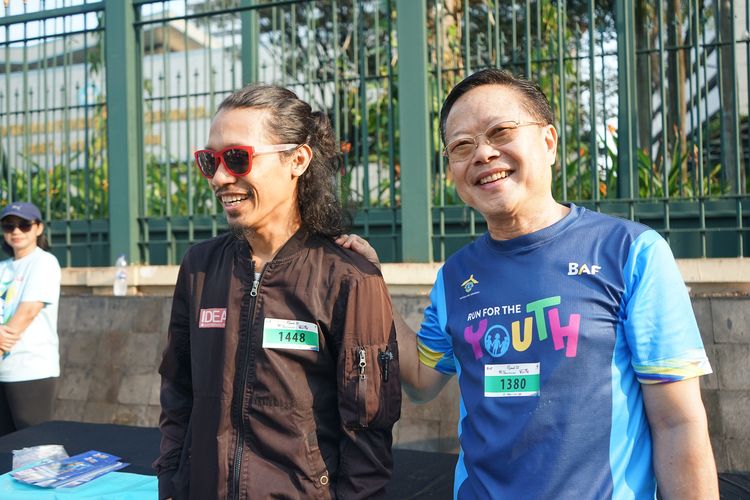 Race photo from Lari Bareng Yuk!