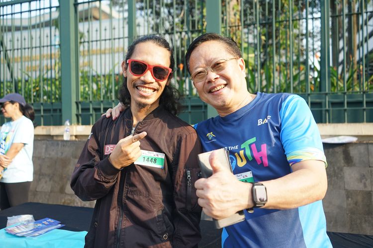 Race photo from Lari Bareng Yuk!